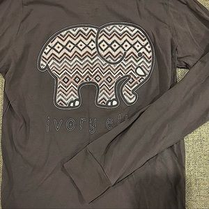 Long Sleeve Ivory Ella Tee